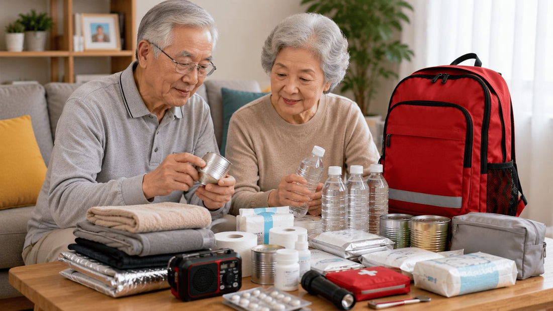 銀髮族如何準備避難包？高齡者必看的防災準備指南