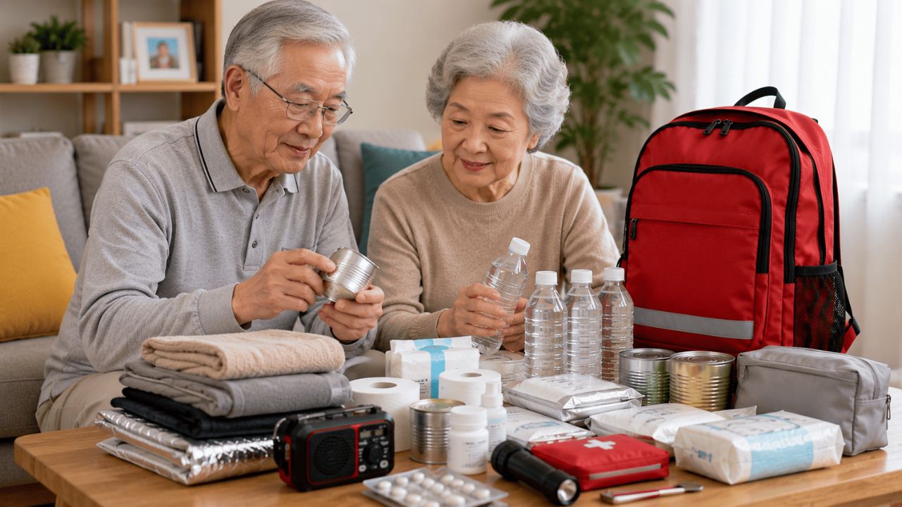 銀髮族如何準備避難包？高齡者必看的防災準備指南