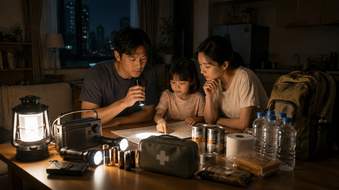 停電3天你準備好了嗎？打造家庭72小時斷電生存計畫