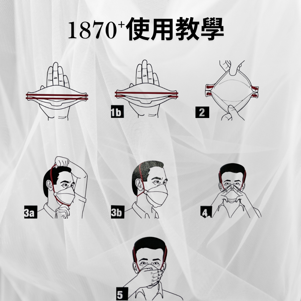 3M 1870+成人N95口罩