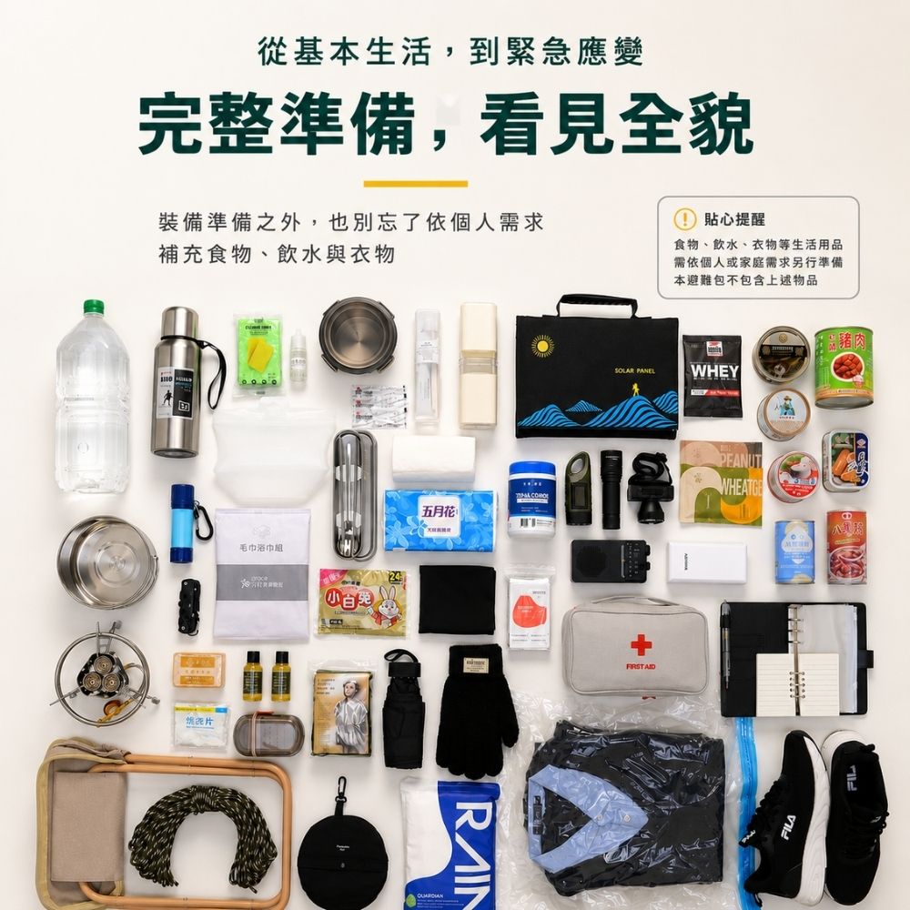 個人完整準備