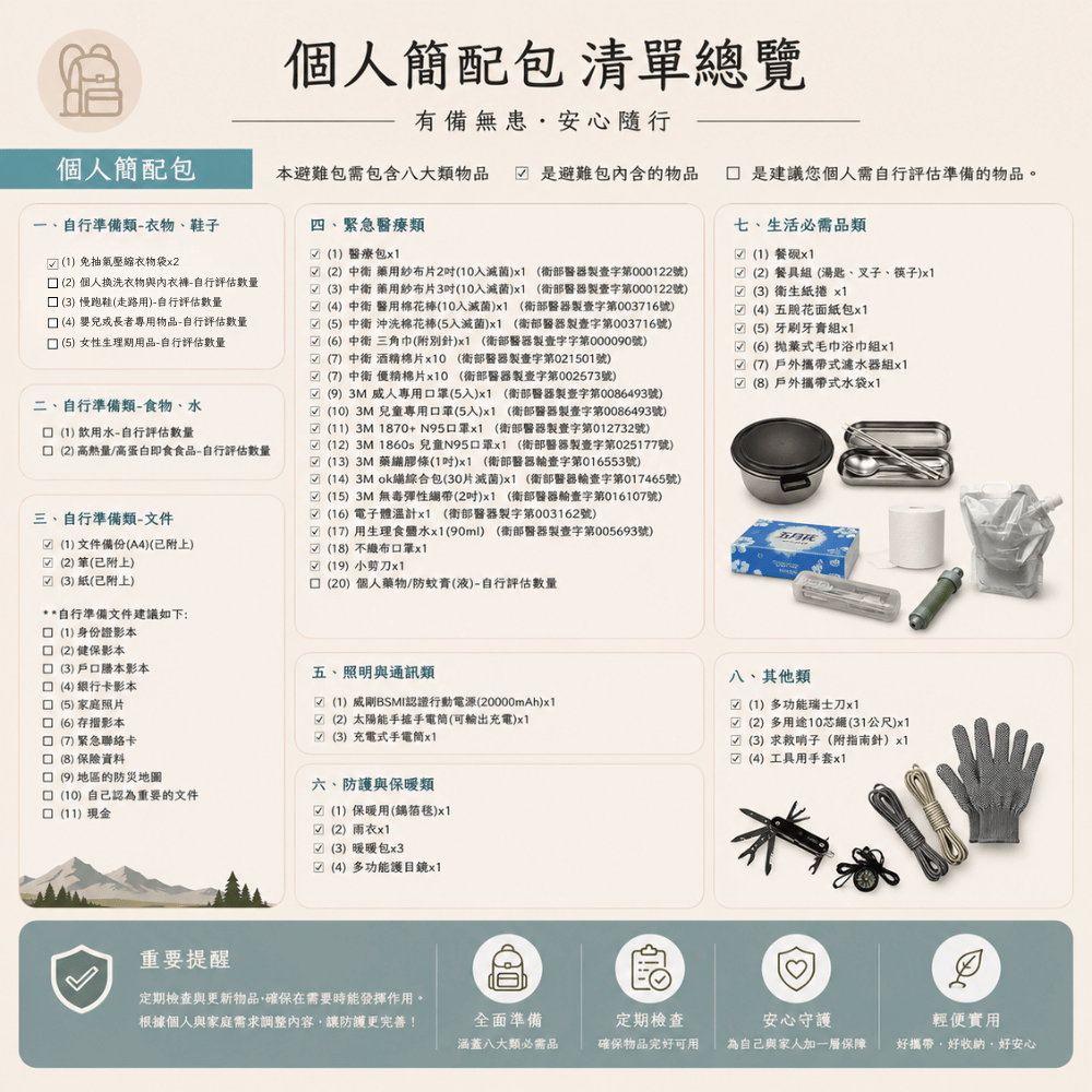個人簡配包