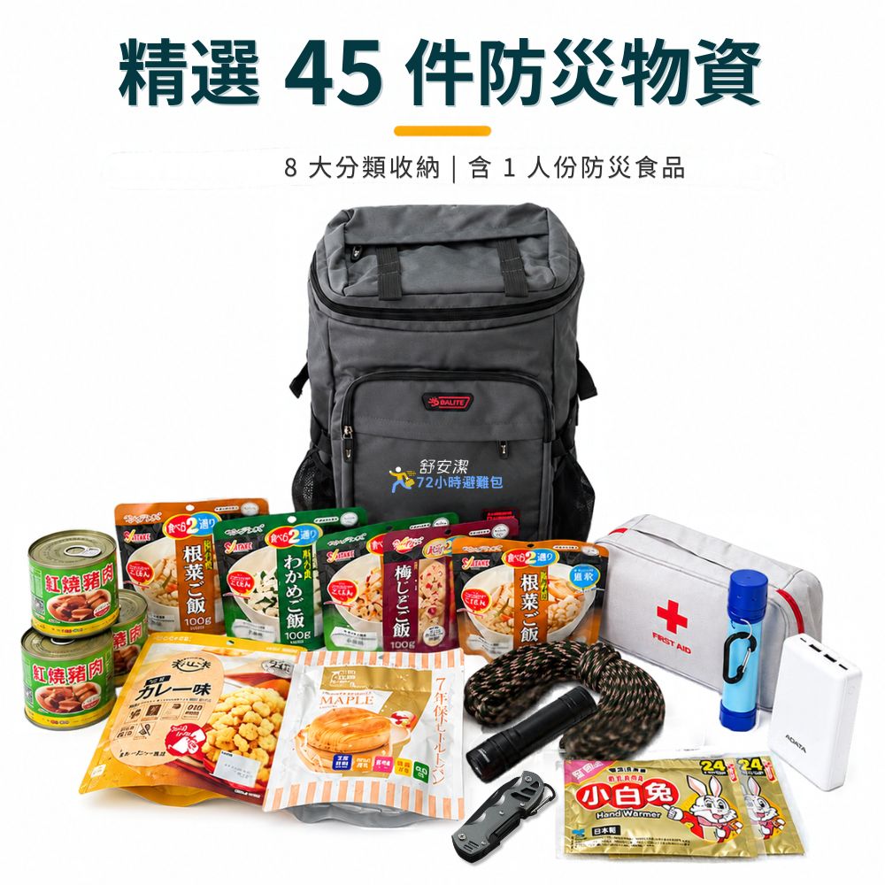 個人輕量準備
