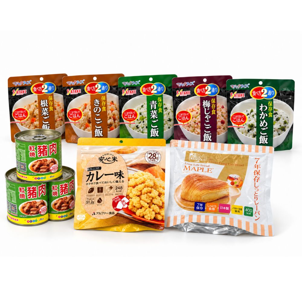舒安潔 72小時防災備糧 | 1人3日份