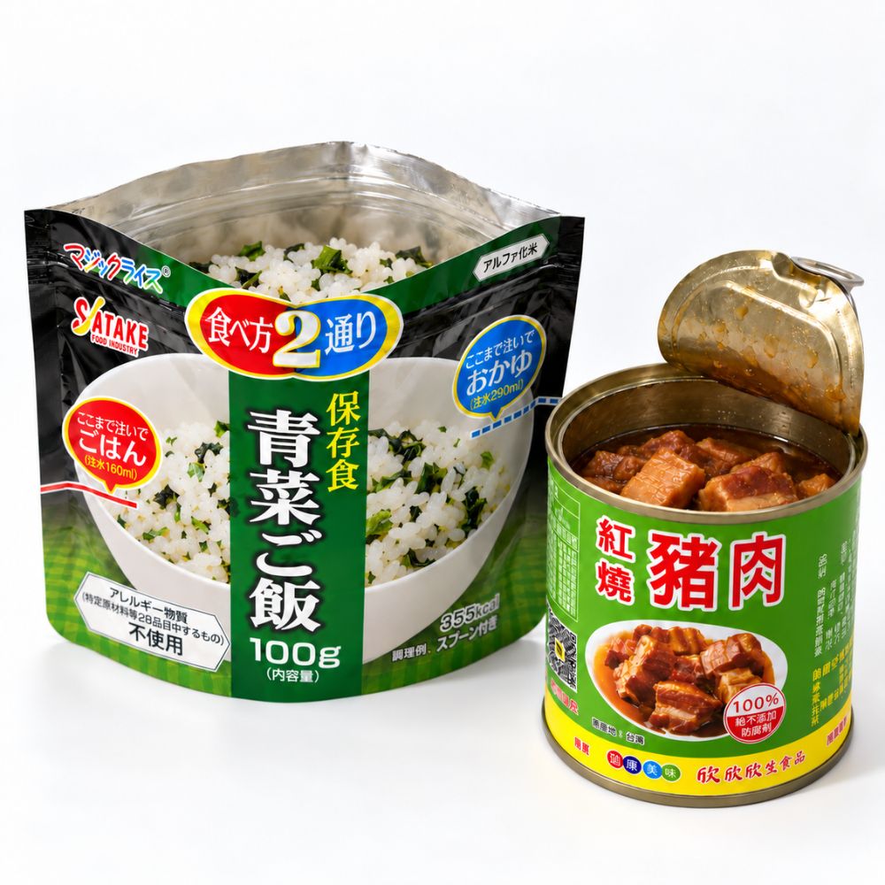 舒安潔 72小時防災備糧 | 1人3日份