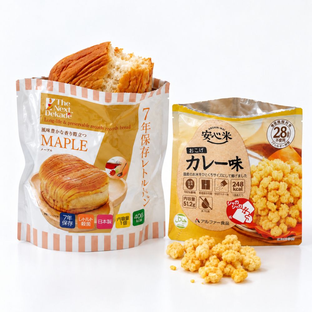 舒安潔 72小時防災備糧 | 1人3日份