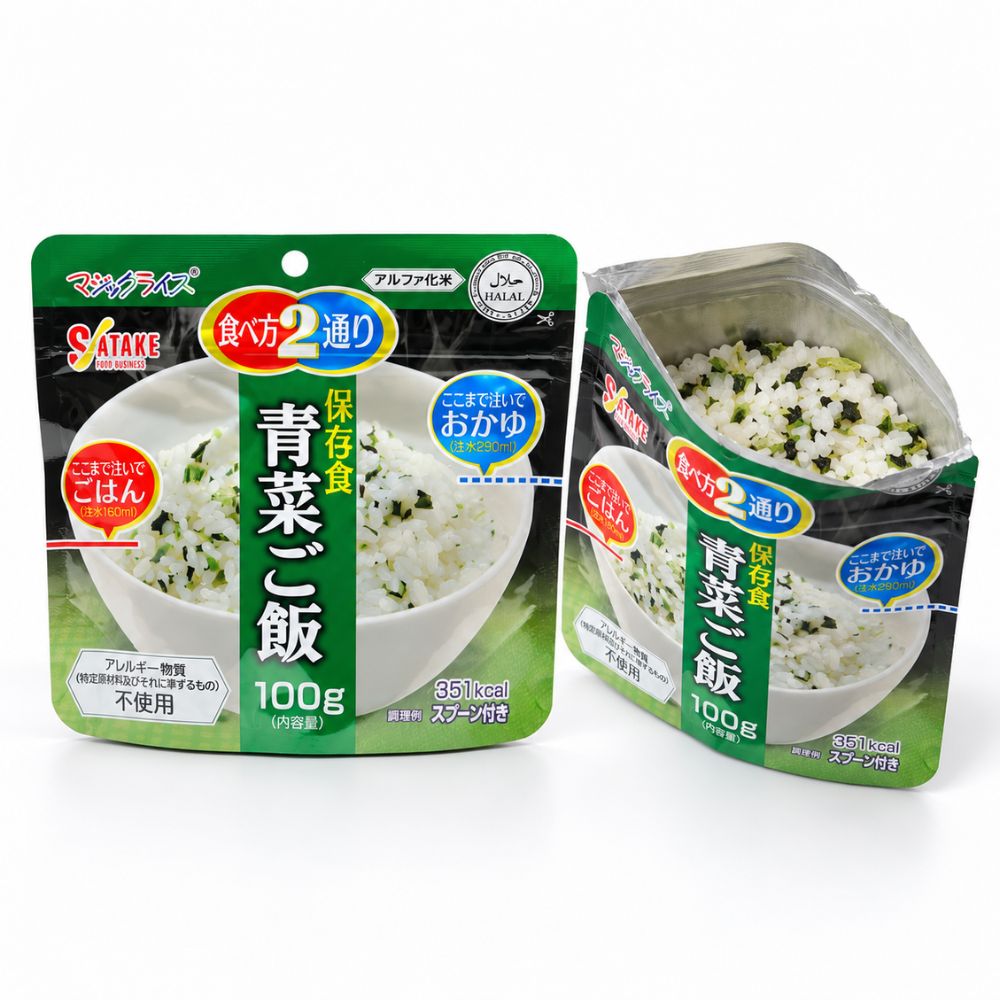 日本 SATAKE 佐竹神奇飯｜長效保存飯(5年保存)